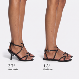 Heel mode and flat mode compared