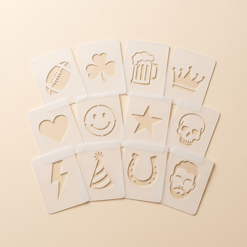 PintPrint™ Foam Camera + 12 Stencil Set